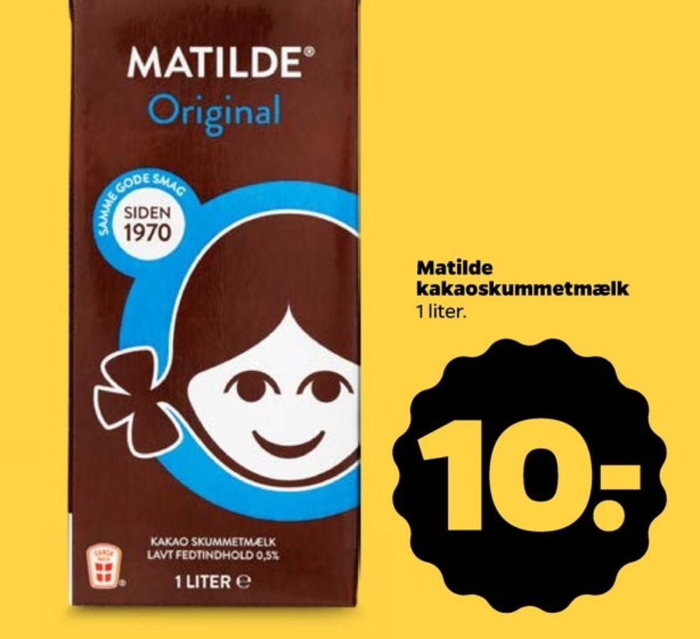Matilde, Kakaomælk