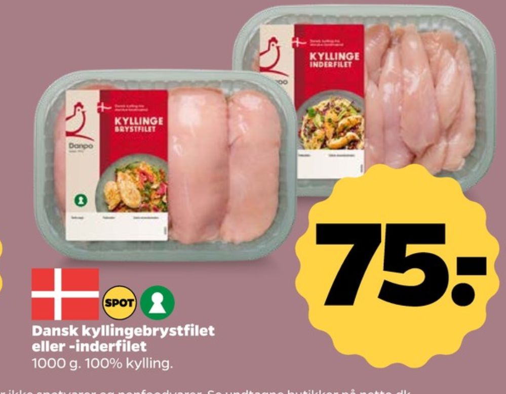 Danpo, Kyllingebrystfilet