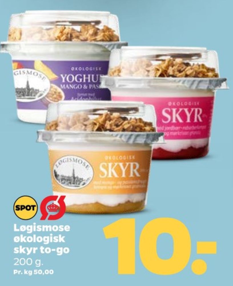 Løgismose, Mango & Passionsfrugt Skyr 