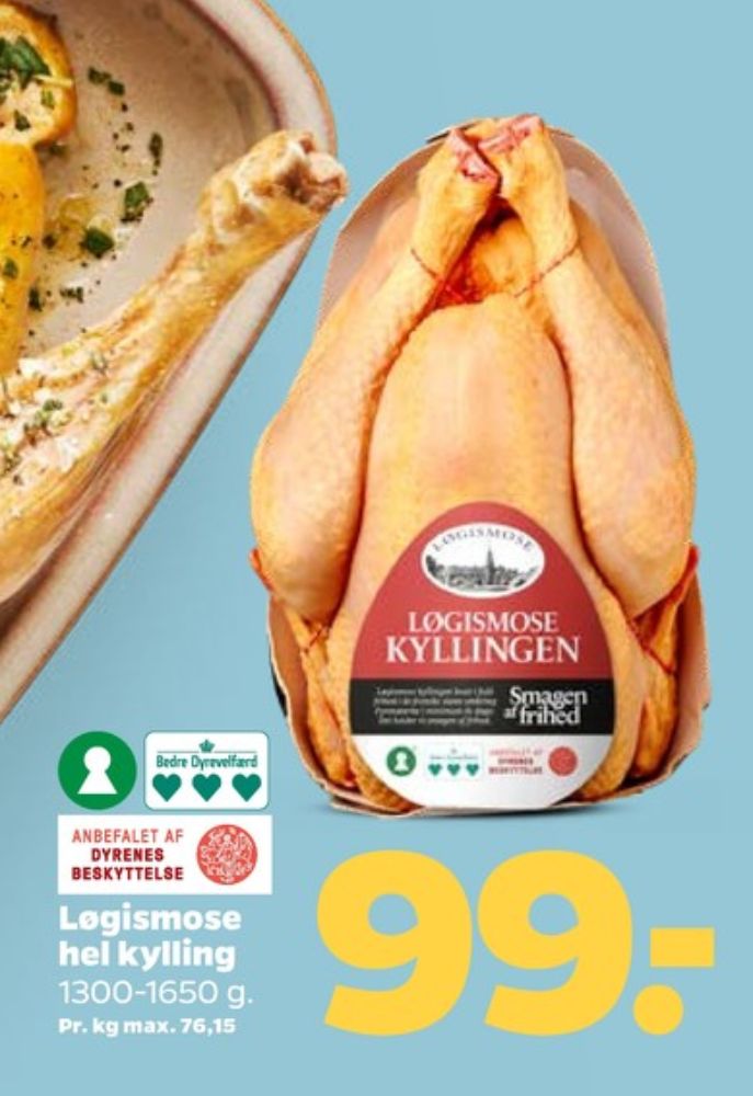 Løgismose, Kylling