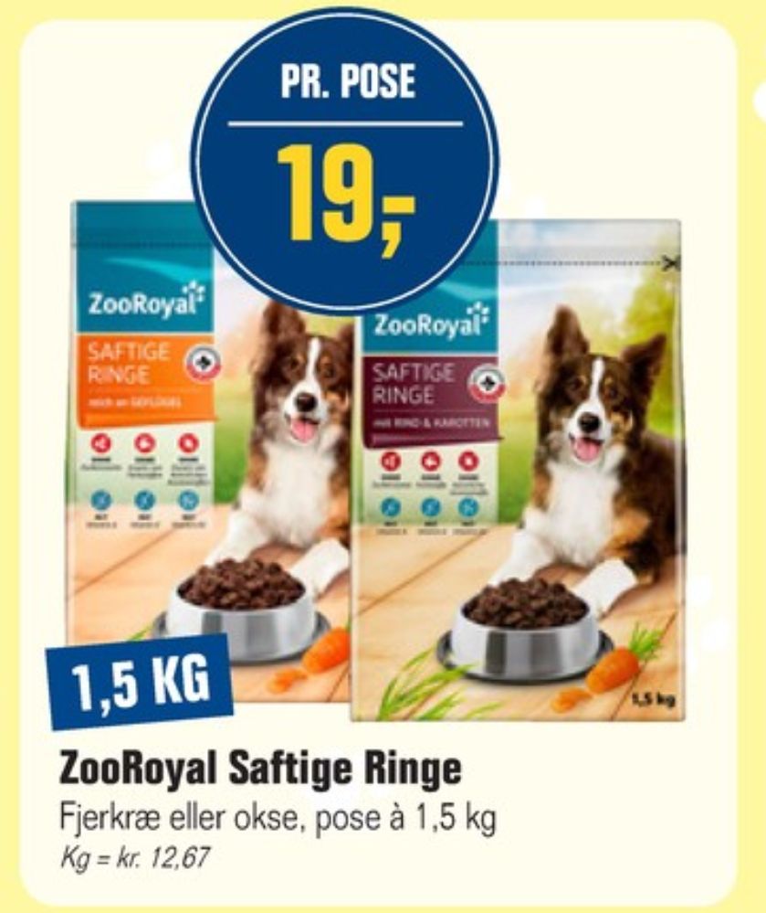 ZooRoyal, Hundefoder