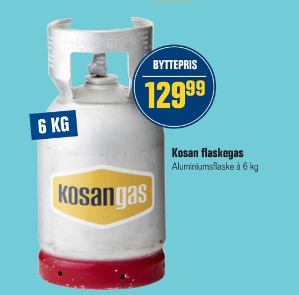 Kosan, Gasflaske