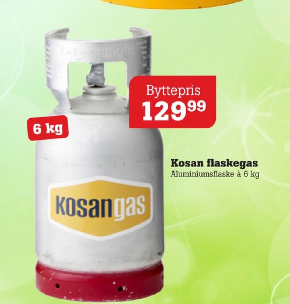 Kosan, Gasflaske