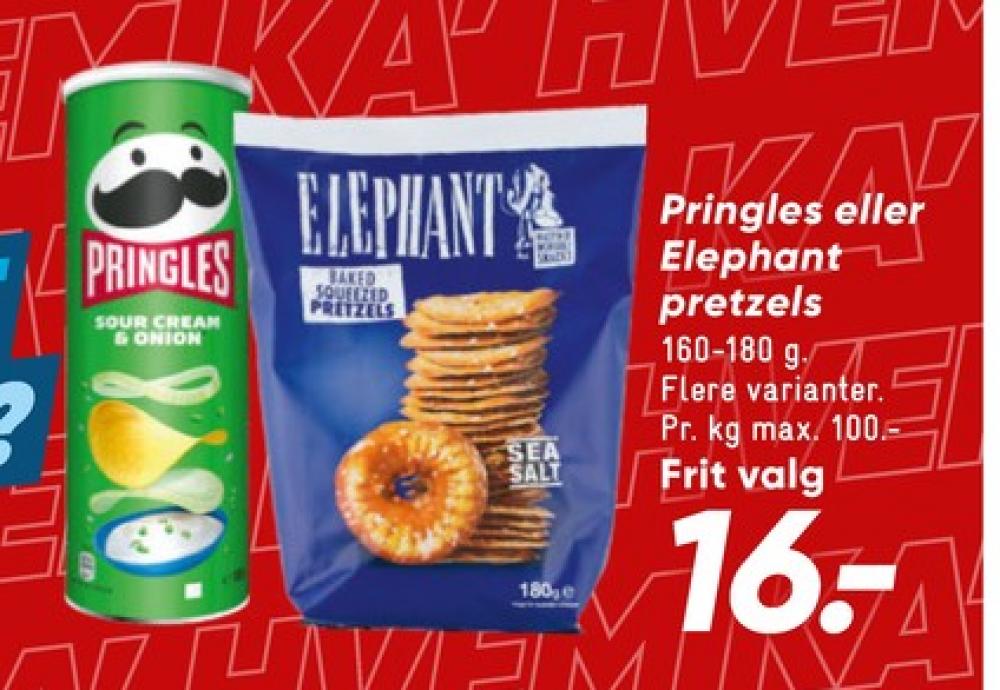 Elephant, Pretzels Seasalt
