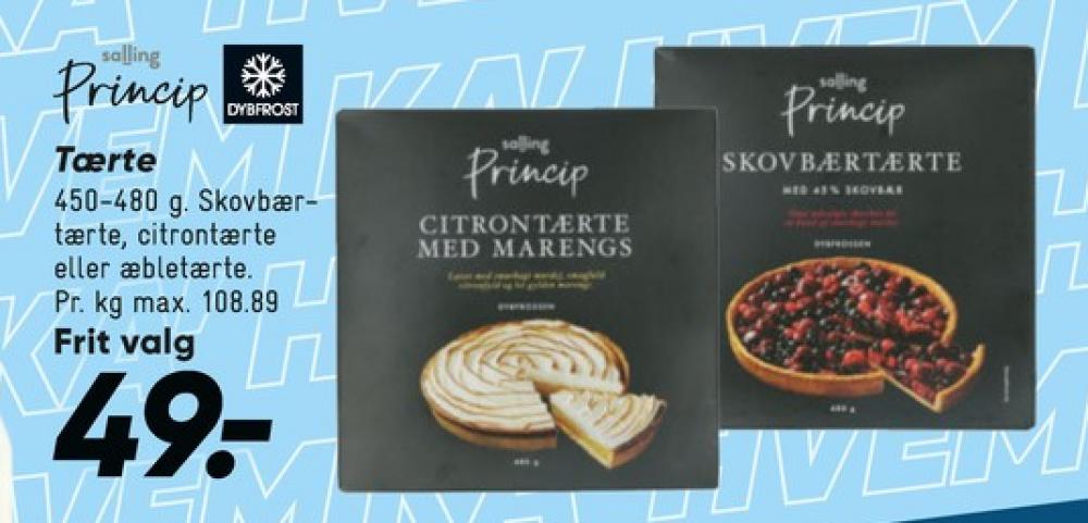 Salling Princip, Skovbærtærte