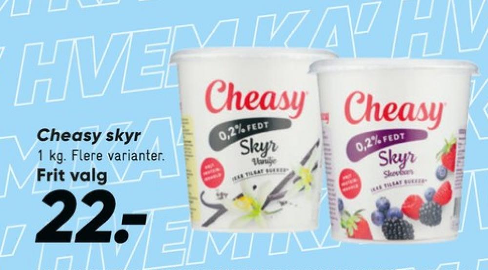 Cheasy, Vanilje Skyr 