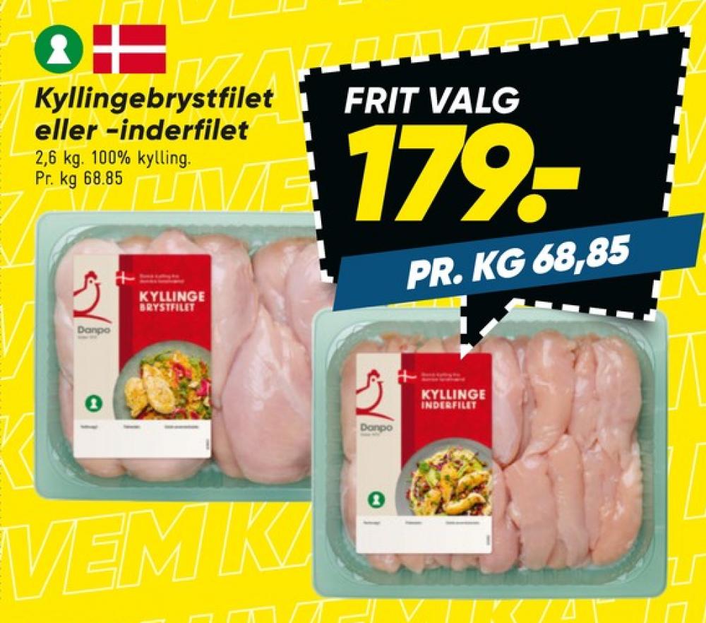 Danpo, Kyllingeinderfileter