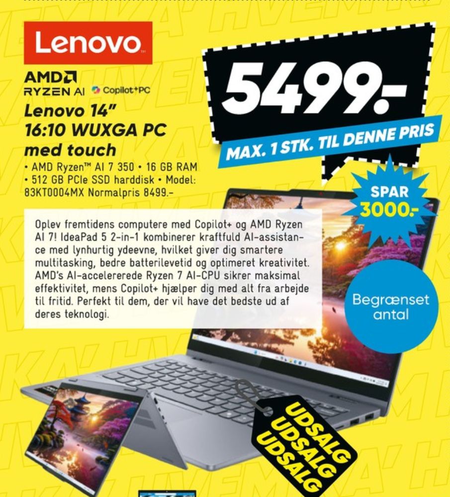 Lenovo, Bærbar PC