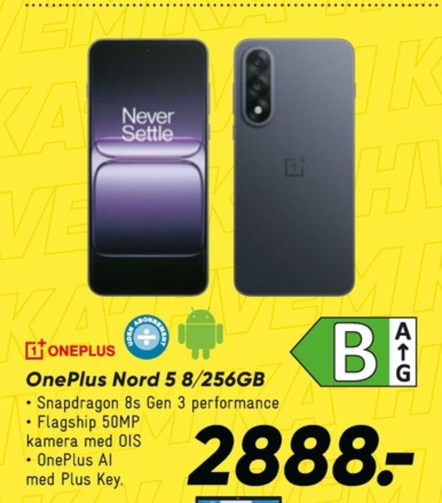 OnePlus Nord 5, Mobiltelefon