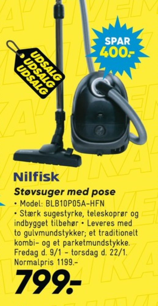 Nilfisk, Støvsuger