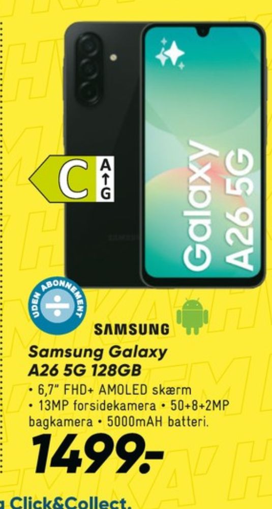 Samsung Galaxy A26, Mobiltelefon