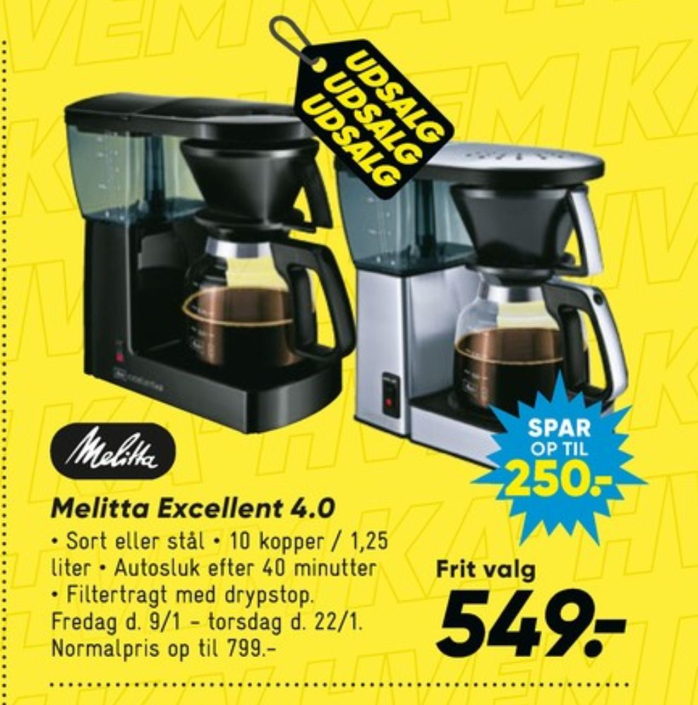 Melitta, Kaffemaskine