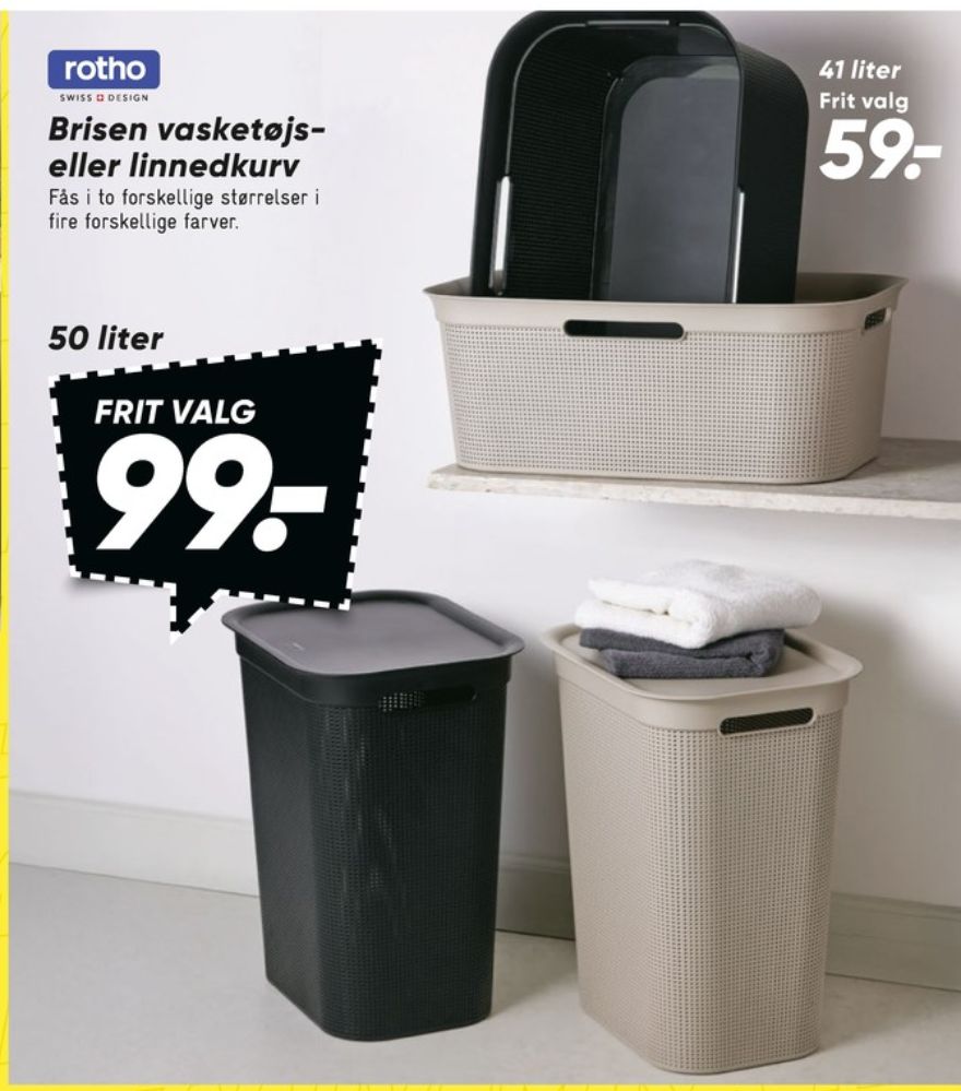 Rotho, Vasketøjskurv