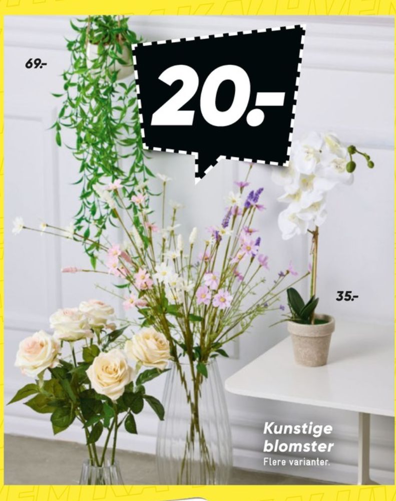 Kunstige blomster