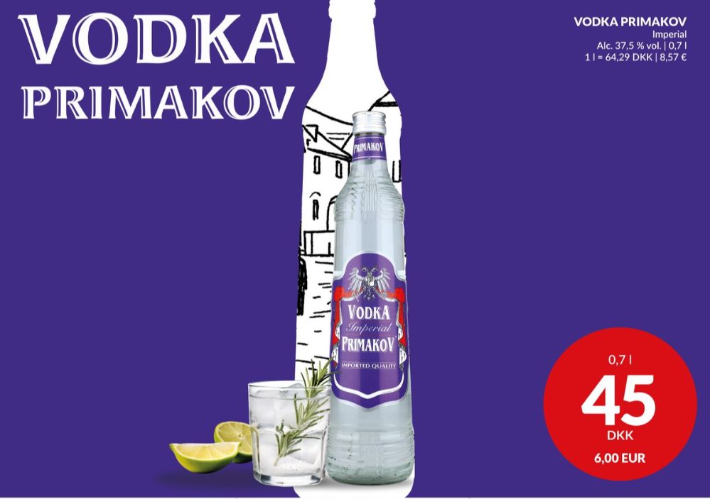 Primakov, Vodka