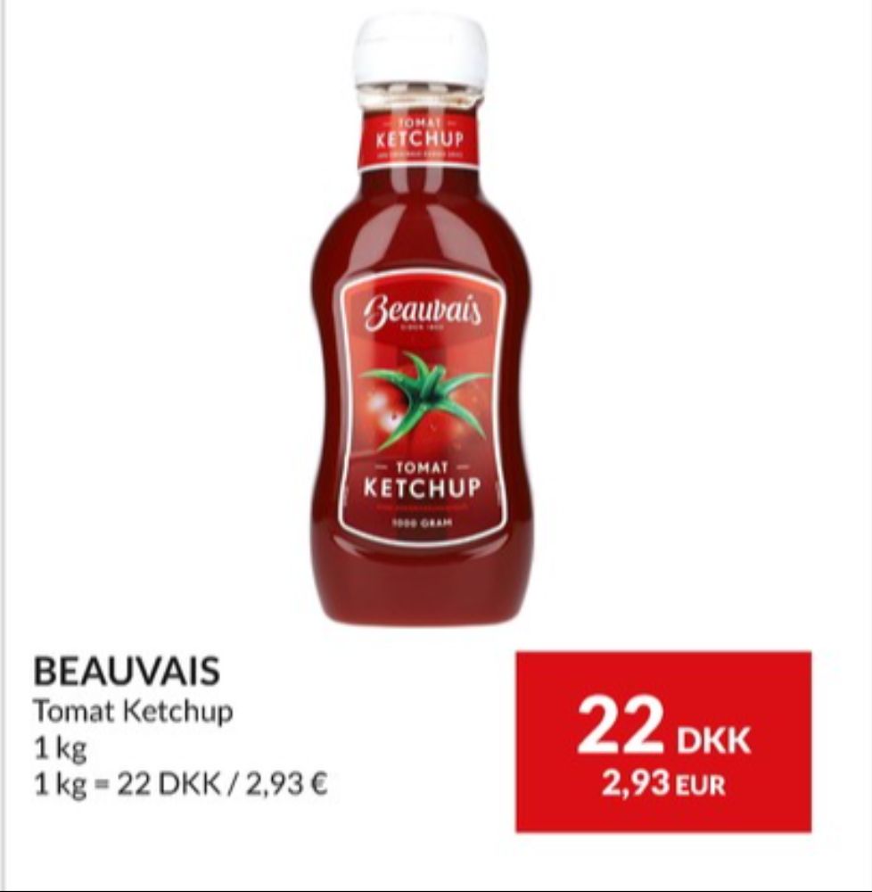 Beauvais, Ketchup