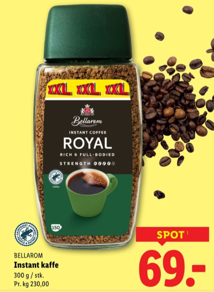 Bellarom, Instant Kaffe