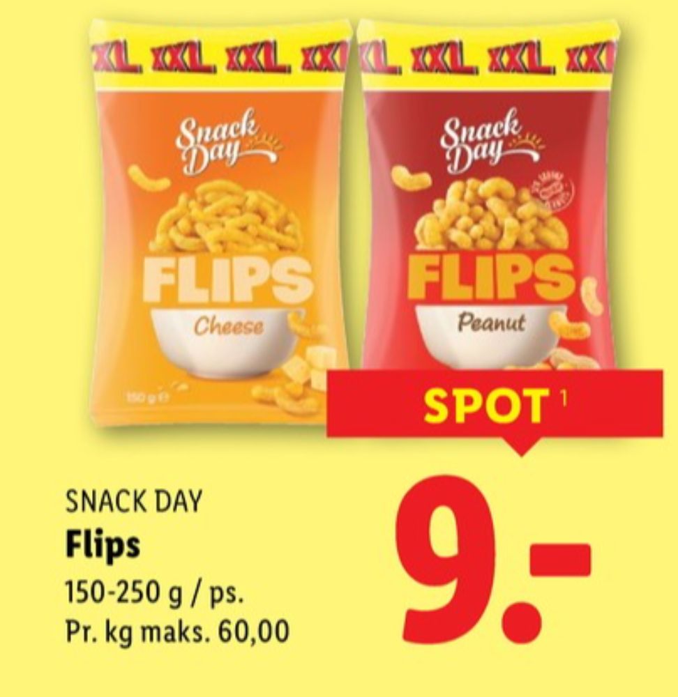 Snack Day, Flips Peanut