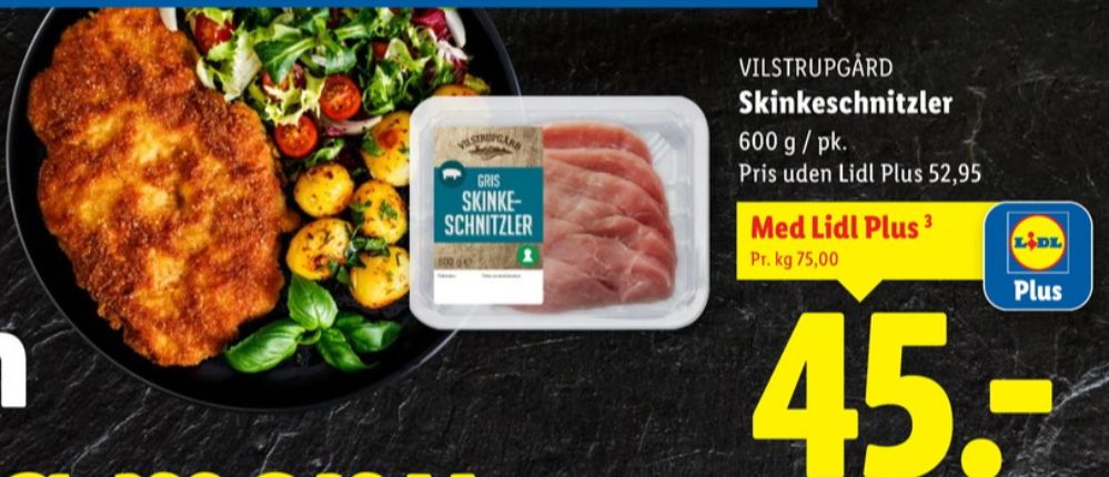 Vilstrupgård, Skinkeschnitzler