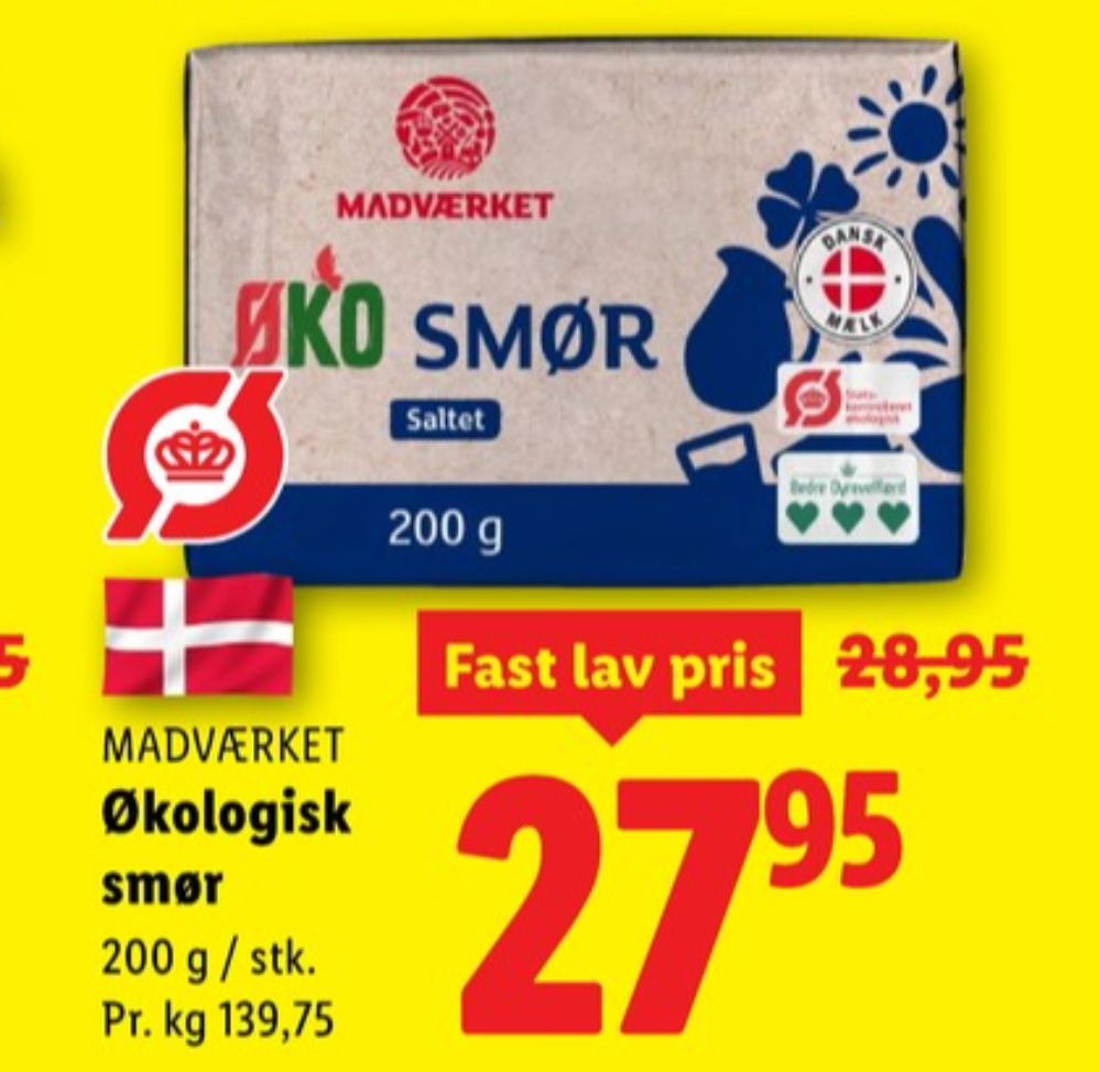 Madværket, Smør