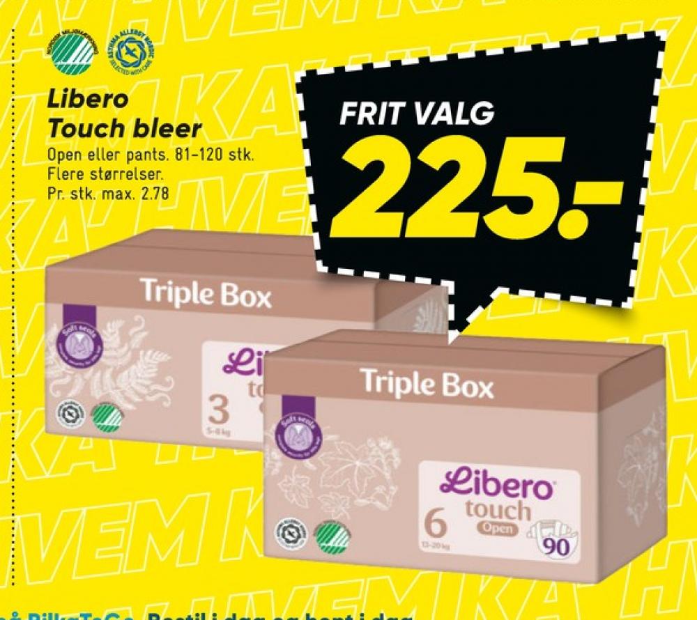 Libero Touch, Bleer str 3 Pants 5-8 kg