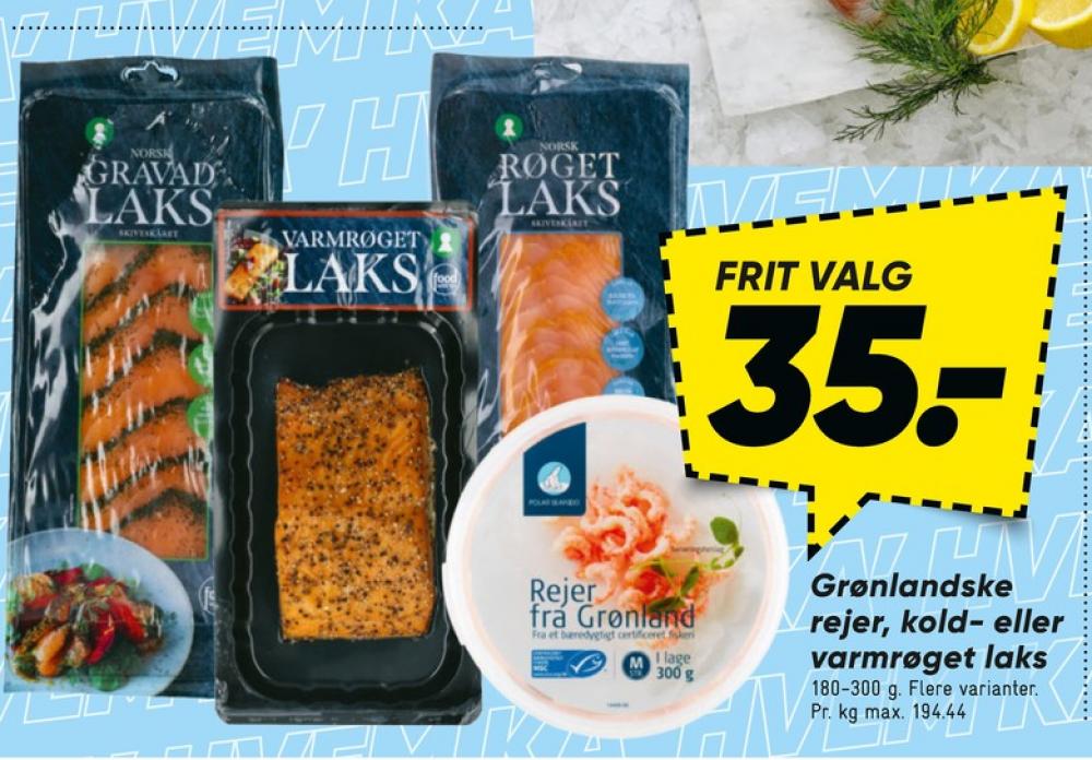 Polar Seafood, Rejer