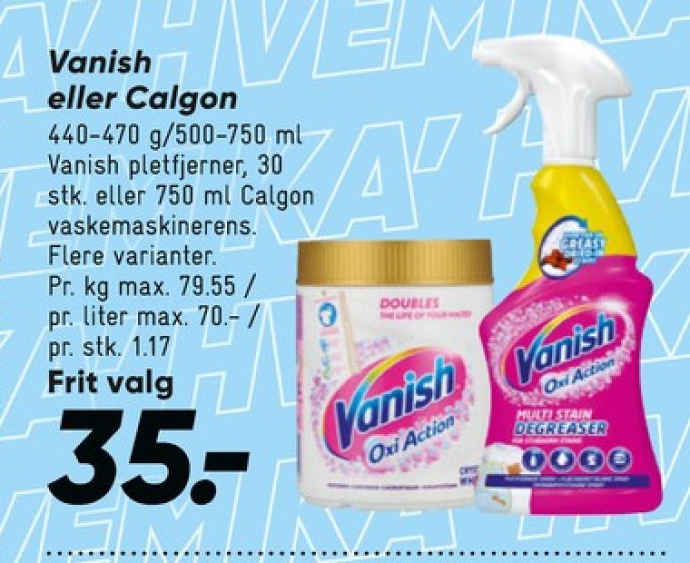 Calgon, Vaskemaskinerens