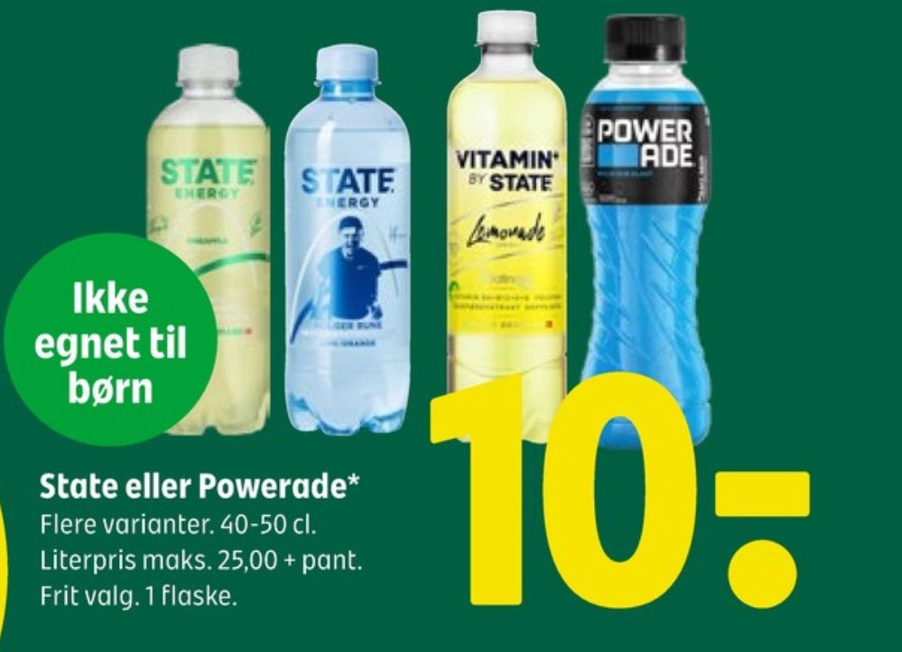 STATE Vitamin By State Lemonade, Energidrik