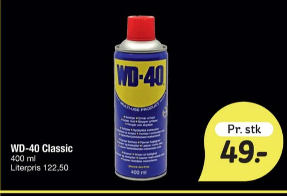 WD-40, Oliemultispray