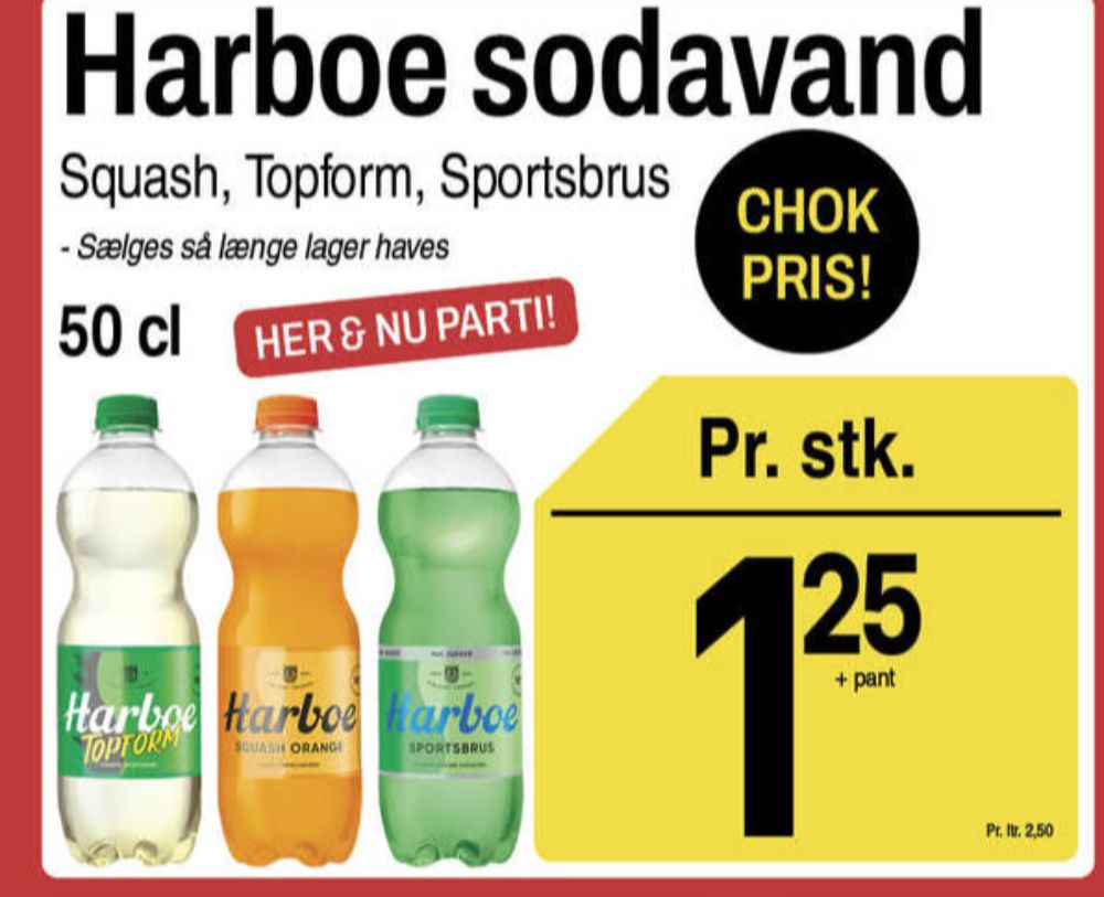 Harboe Topform, Sportssodavand
