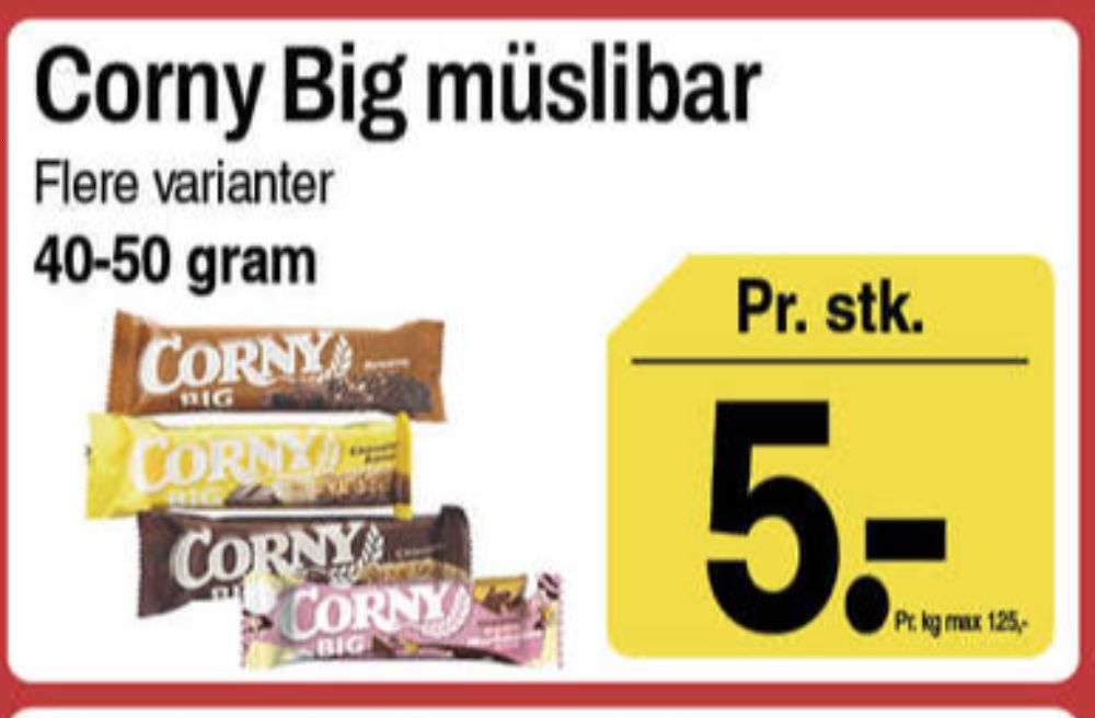 Corny, Myslibar