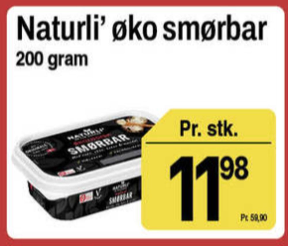 Naturli', Smørbar