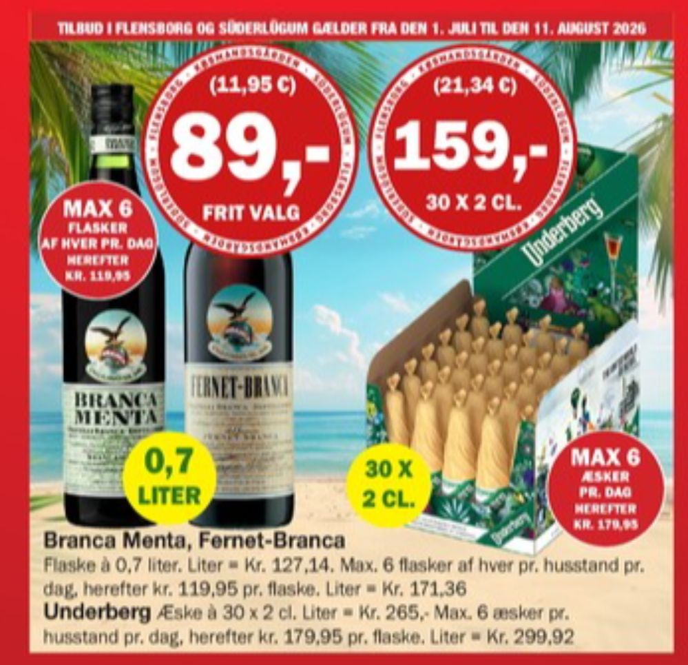 Fernet Branca Brancamenta, Bitter