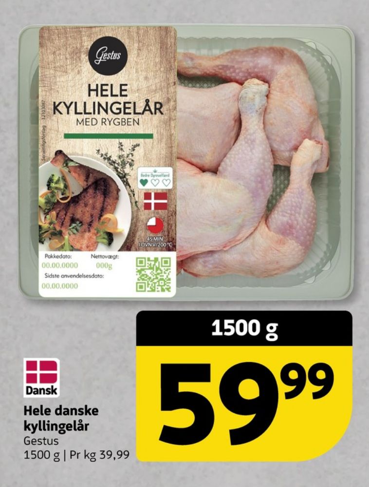 Gestus, Kyllingelår