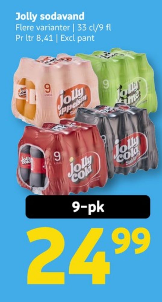 Jolly, Cola 9 pk.