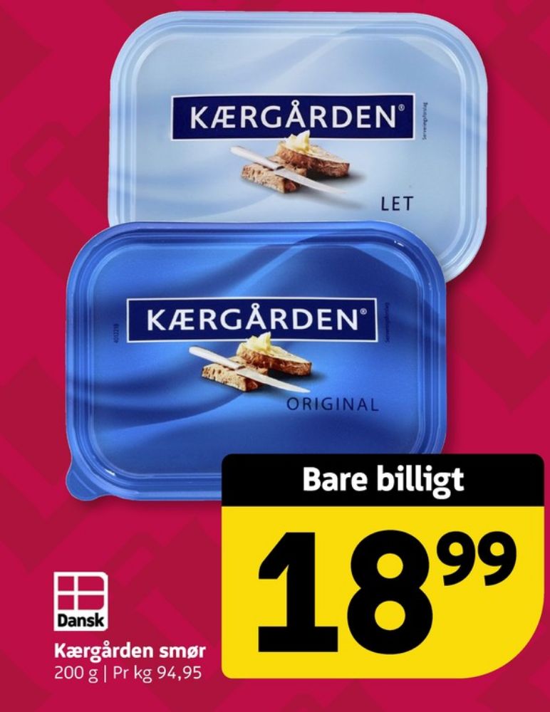 Kærgården, Smørbar