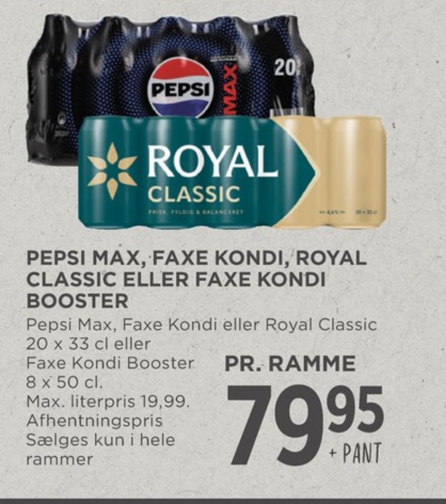 Pepsi Max, Cola 20 pk