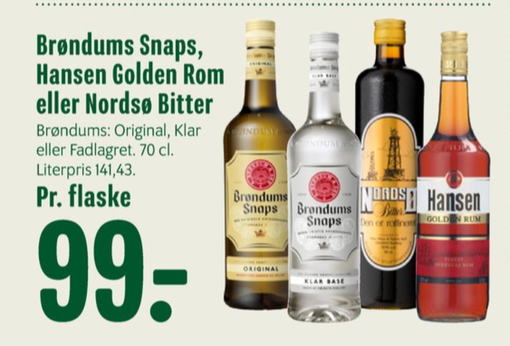 Nordsø, Bitter