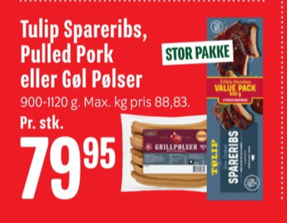Gøl, Grillpølser