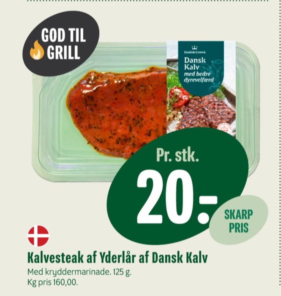 Danish Crown, Kalvesteaks
