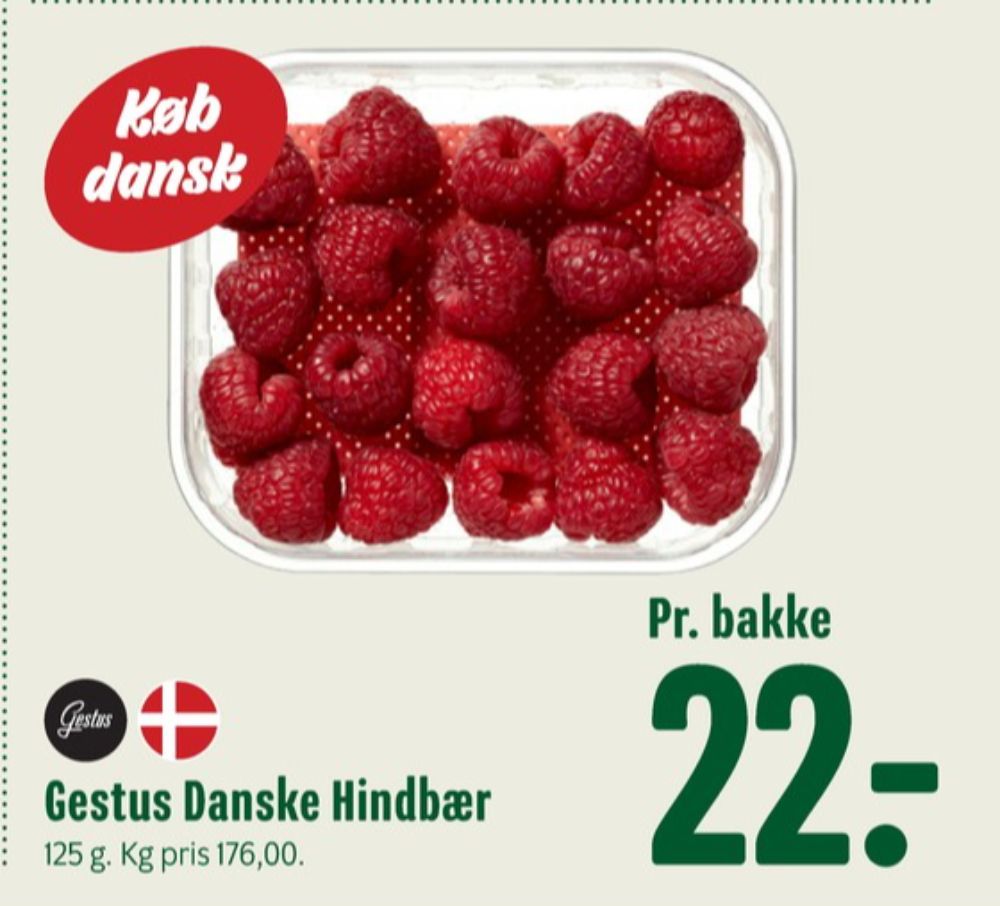 Gestus, Hindbær