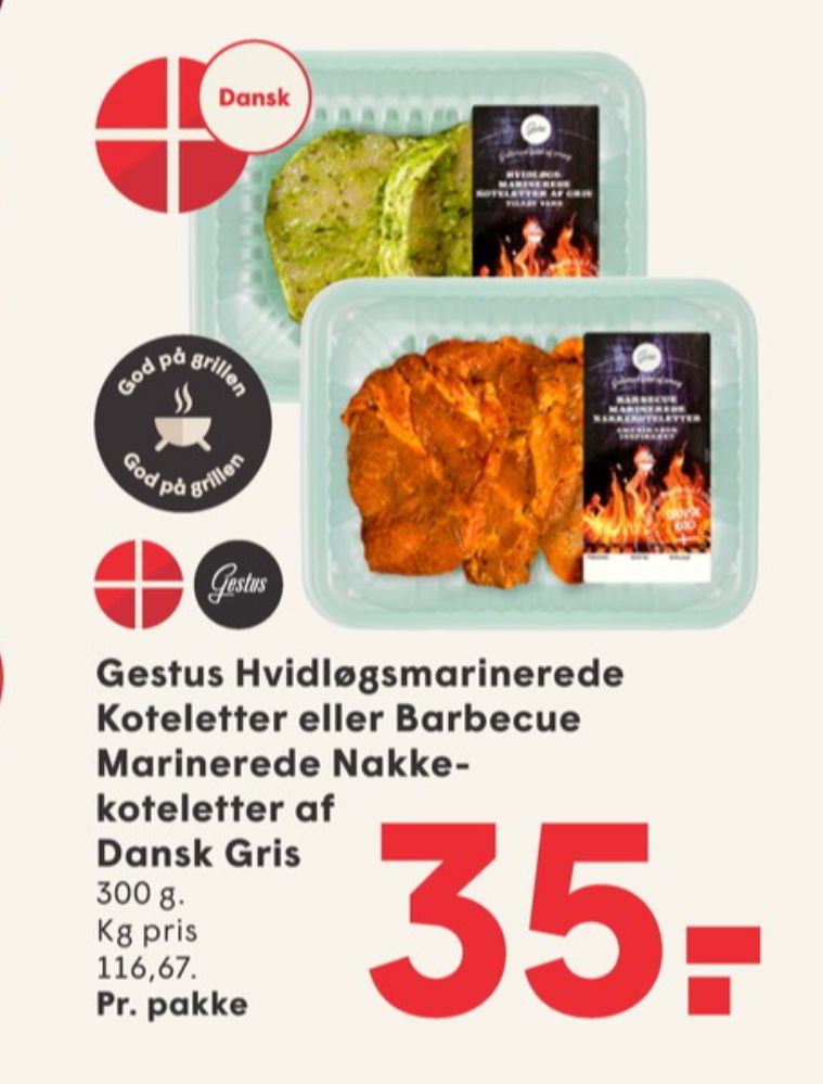 Gestus, Grisekoteletter