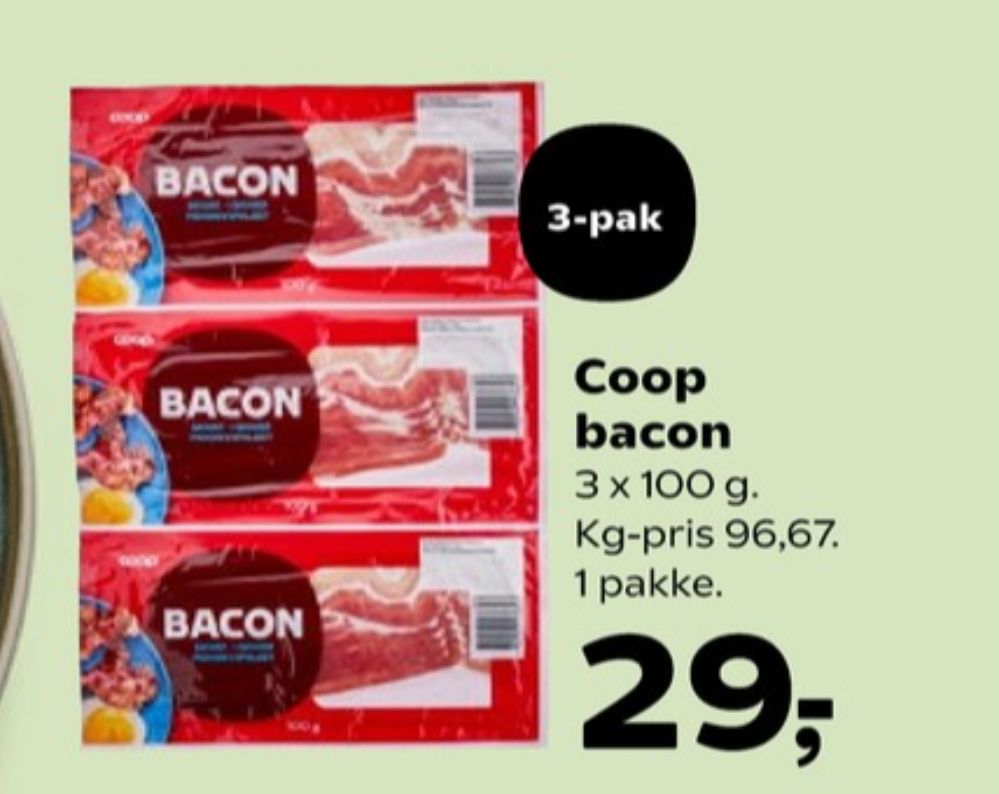 Coop, Baconskiver