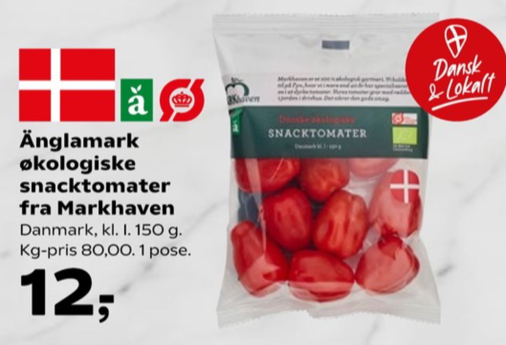 Änglamark, Tomater