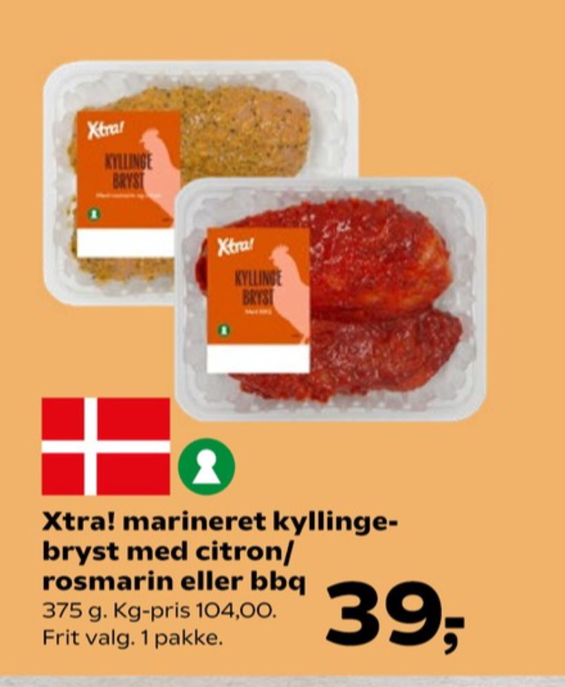 Xtra, Kyllingebrystfilet
