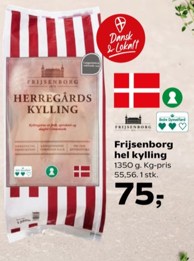 Frijsenborg, Kylling