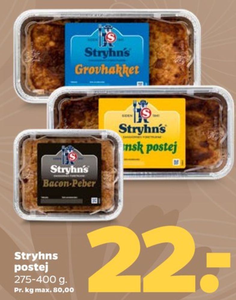 Stryhns Grovhakket, Leverpostej