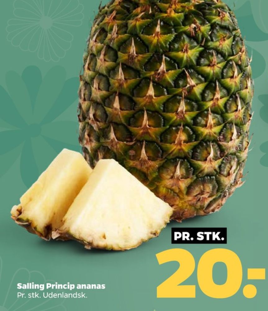 Salling Princip, Ananas