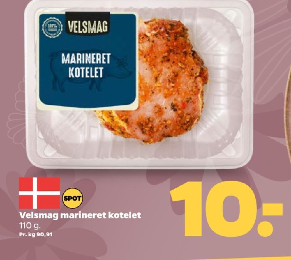 Velsmag, Grisekoteletter