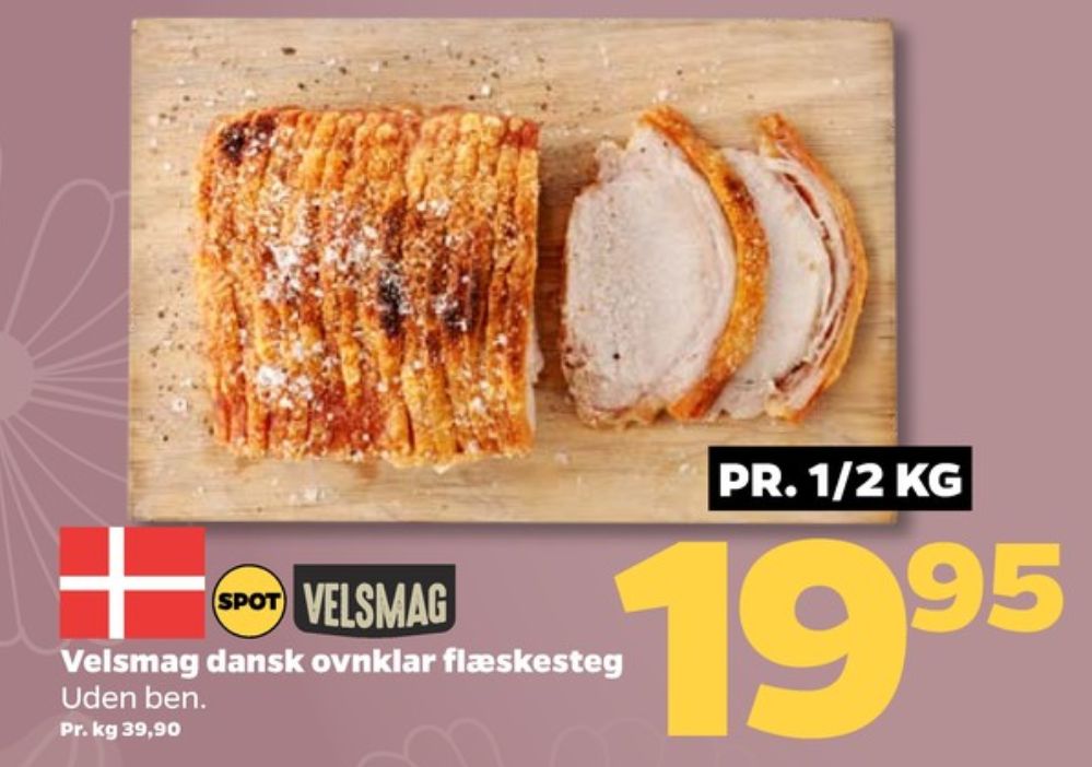 Velsmag, Flæskesteg